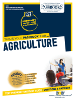 Agriculture: Passbooks Study Guide