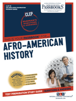 AFRO-AMERICAN HISTORY: Passbooks Study Guide