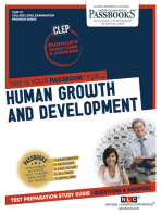HUMAN GROWTH AND DEVELOPMENT: Passbooks Study Guide