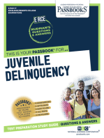 Juvenile Delinquency: Passbooks Study Guide