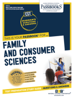 Family and Consumer Sciences: Passbooks Study Guide