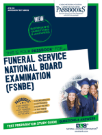 FUNERAL SERVICE NATIONAL BOARD EXAMINATION (FSNBE): Passbooks Study Guide