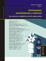 Emociones, sentimientos y afectos: Las marcas subjetivas de la educación