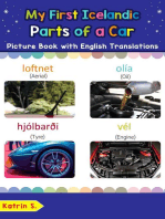 My First Icelandic Parts of a Car Picture Book with English Translations: Teach & Learn Basic Icelandic words for Children, #8