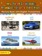 My First Icelandic Transportation & Directions Picture Book with English Translations: Teach & Learn Basic Icelandic words for Children, #14