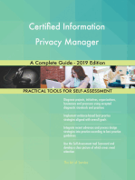 Certified Information Privacy Manager A Complete Guide - 2019 Edition