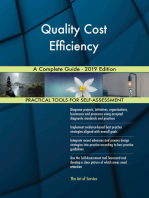 Quality Cost Efficiency A Complete Guide - 2019 Edition