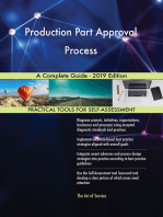 Production Part Approval Process A Complete Guide - 2019 Edition