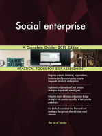 Social enterprise A Complete Guide - 2019 Edition