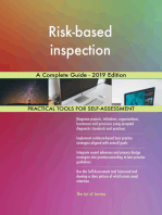 Risk-based inspection A Complete Guide - 2019 Edition