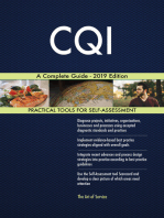 CQI A Complete Guide - 2019 Edition