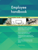 Employee handbook A Complete Guide - 2019 Edition