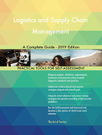 Logistics and Supply Chain Management A Complete Guide - 2019 Edition