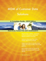MDM of Customer Data Solutions A Complete Guide - 2019 Edition