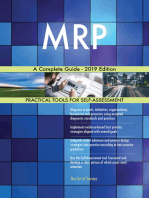 MRP A Complete Guide - 2019 Edition