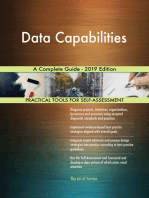 Data Capabilities A Complete Guide - 2019 Edition