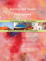 Sourcing and Vendor Management A Complete Guide - 2019 Edition