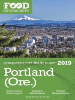 Portland (Ore.) - 2019 - The Food Enthusiast’s Complete Restaurant Guide