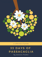 33 Days of Passacaglia: A collection of poetry