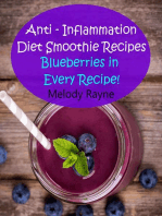 Anti – Inflammation Diet Smoothie Recipes - Blueberries in Every Recipe!