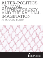 Alter-Politics: Critical Anthropology and the Radical Imagination