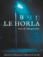 Le Horla (édition intégrale et définitive de 1887): Une nouvelle fantastique de Guy de Maupassant