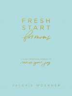 Fresh Start for Moms: A 31-Day Devotional Journal to Renew Your Joy