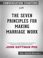 The Seven Principles for Making Marriage Work