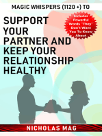 Magic Whispers (1120 +) to Support Your Partner and Keep Your Relationship Healthy