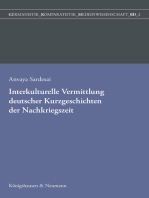 Interkulturelle Vermittlung deutscher Kurzgeschichten der Nachkriegszeit in der indischen Germanistik
