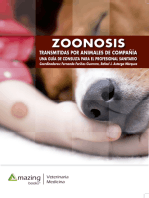 Zoonosis transmitidas por animales de compañía: Una guía de consulta para veterinarios y médicos clínicos