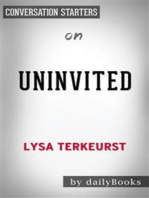 Uninvited: Living Loved When You Feel Less Than, Left Out, and Lonely by Lysa TerKeurst | Conversation Starters