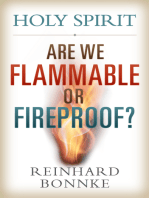 Holy Spirit Are We Flammable or Fireproof?