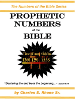 Prophetic Numbers of the Bible