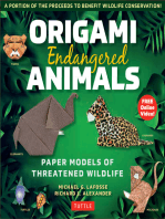Origami Endangered Animals Ebook: Paper Models of Threatened Wildlife [Includes Instruction Book with Conservation Notes, Printable Origami Paper, FREE Online Video!]