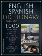 English Spanish Dictionary Thematic I