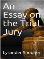 An Essay on the Trial By Jury