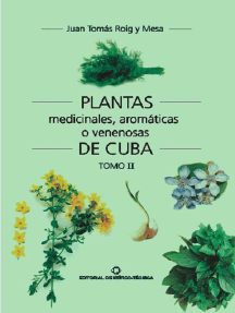 Plantas Medicinales Aromaticas O Venenosas De Cuba Tomo Ii By