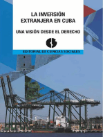 La Inversión extranjera en Cuba. Una visión desde el derecho.