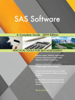 SAS Software A Complete Guide - 2019 Edition