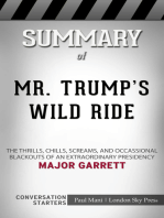 Summary of Mr. Trump's Wild Ride