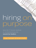 Hiring On Purpose: How the Y Scouts Method Is Revolutionizing the Search for Leaders