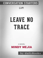 Leave No Trace: A Novel by Mindy Mejia | Conversation Starters