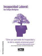 Incapacidad Laboral: sus Códigos Biológicos: Dime por qué estás de incapacidad  y te diré tu estado emocional previo