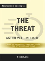 Summary: "The Threat: How the FBI Protects America in the Age of Terror and Trump" by Andrew G. McCabe | Discussion Prompts