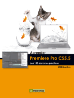 Aprender Premiere Pro CS5.5 con 100 ejercicios prácticos