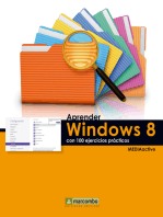 Aprender Windows 8 con 100 ejercicios prácticos