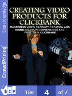 Creating Video Products for Clickbank: ClickBank Vendor Success strategy to Create & Sell Your Product