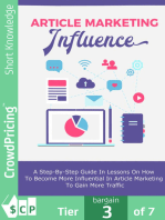 Article Marketing Influence: Learn the proven tactics to be successful!