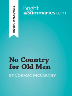 No Country for Old Men by Cormac McCarthy (Book Analysis): Detailed Summary, Analysis and Reading Guide